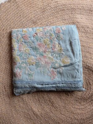 Bluebell Garden Embroidered Unstitched Suit